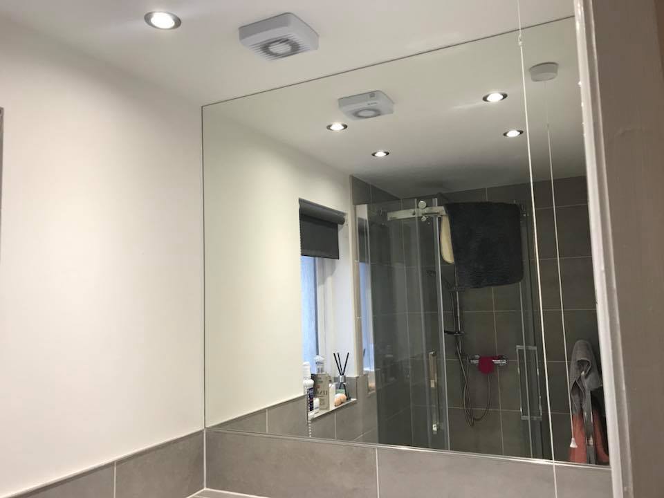 made to measure mirror and mirror sliding doors fitted in Dalgety Bay recently.